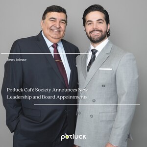 Potluck Café Society Announces New Leadership and Board Appointments