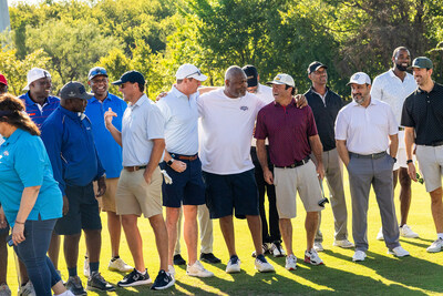 Five-time Super Bowl champion Charles Haley at The Invitational event benefiting Tackle Tomorrow, at the Cowboys Country Club in Grapevine, Texas on September 10, 2024.
