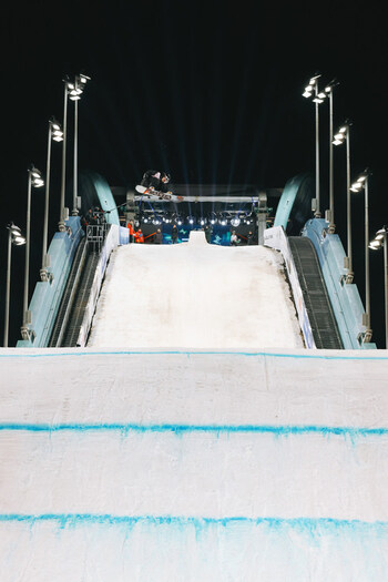 Monster Energy’s Mia Brookes Wins First World Cup Title and Makes History at the FIS Snowboard World Cup Big Air in Beijing