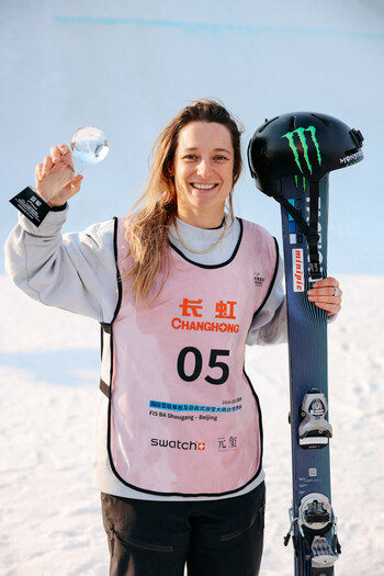 Monster Energy Freeskier Sarah Hoefflin Secures Second Place in Women’s Freeski Big Air at the FIS Snowboard World Cup in Beijing