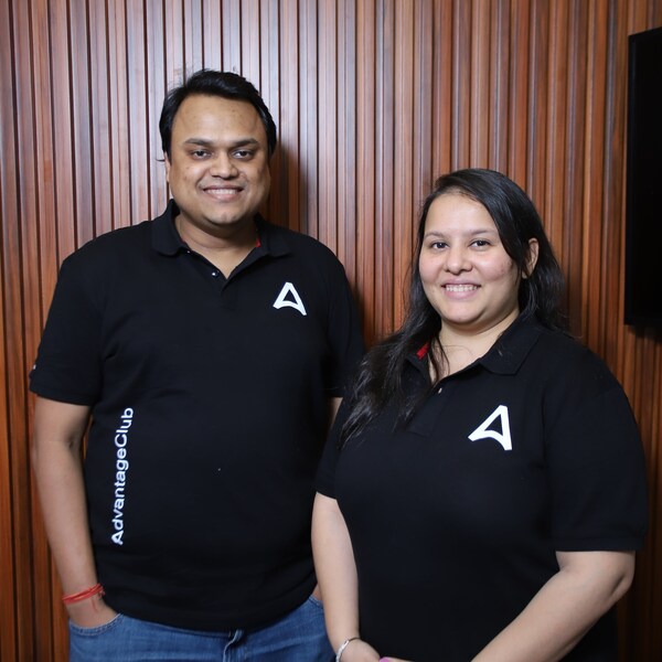 Sourabh Deorah, CEO & Co Founder and Smiti Bhatt Deorah, COO & CO founder of AdvantageClub.ai