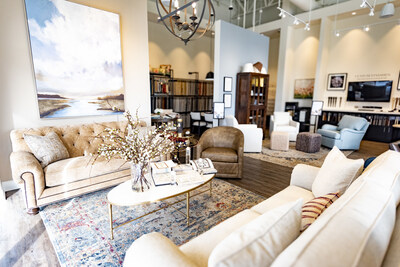 Interior photo of Ethan Allen Dewitt's beautiful studio off Erie Boulevard in Marshall’s Plaza.