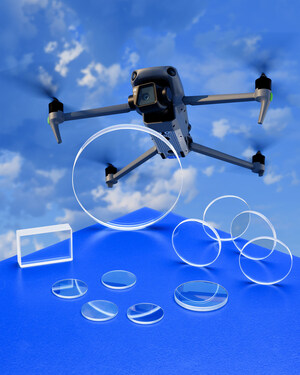 Meller Optics' Custom Fabricated Sapphire Lenses &amp; Windows Protect Drone Vision Systems and Sensors