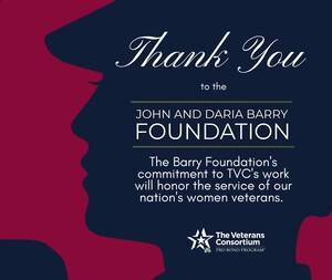 The John and Daria Barry Foundation Funds The Veterans Consortium Pro Bono Program's Women Veterans Legal Assistance Program