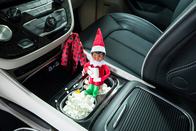 Chrysler Pacifica and The Elf on the Shelf® create holiday magic together this season.