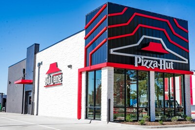 Pizza Hut has introduced its most innovative restaurant design concept to U.S. guests. Located in Plano, Texas, the restaurant features pick-up cabinets, self-service kiosks and Pizza Hut’s first Hut ‘N Go drive-thru menu in the U.S., which offers a select list of “ready-now” items that can be quickly ordered and picked up at the window.