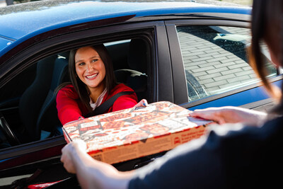 Pizza Hut has introduced its most innovative restaurant design concept to U.S. guests. Located in Plano, Texas, the restaurant features pick-up cabinets, self-service kiosks and Pizza Hut’s first Hut ‘N Go drive-thru menu in the U.S., which offers a select list of “ready-now” items that can be quickly ordered and picked up at the window.