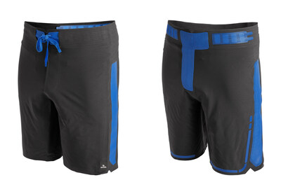 The Mirage3DP Boardshort, developed with Rip Curl, Moon Creative Lab, and Bilio, features a 3D waistband for stability in the water, integrated panels for fit and ventilation, and a recyclable blend of bio-based TPU and wool for comfort and durability.