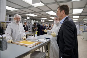 Congressman Greg Stanton Visits Tempe Space Startup Solestial