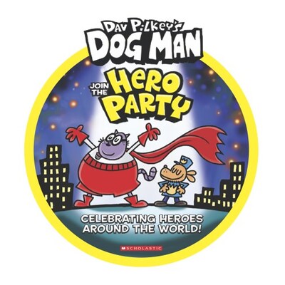 Scholastic unleashes Dog Man global campaign celebrating reading and heroes around the world with the release of the latest book today, Dog Man: Big Jim Begins, announcement of Dav Pilkey’s International Tour, and the upcoming DreamWorks Animation’s new feature film, Dog Man, coming to theaters worldwide starting  January 31st.