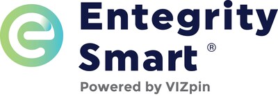 Entegrity Smart, powered by VIZpin logo