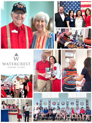 Watercrest Buena Vista Senior Living Community Honors Resident Veterans with a Patriotic Celebration