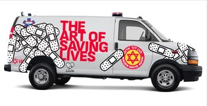 The Art of Saving Lives: Magen David Adom Teams Up with Renowned Artist Dede Bandaid for Art Basel Miami