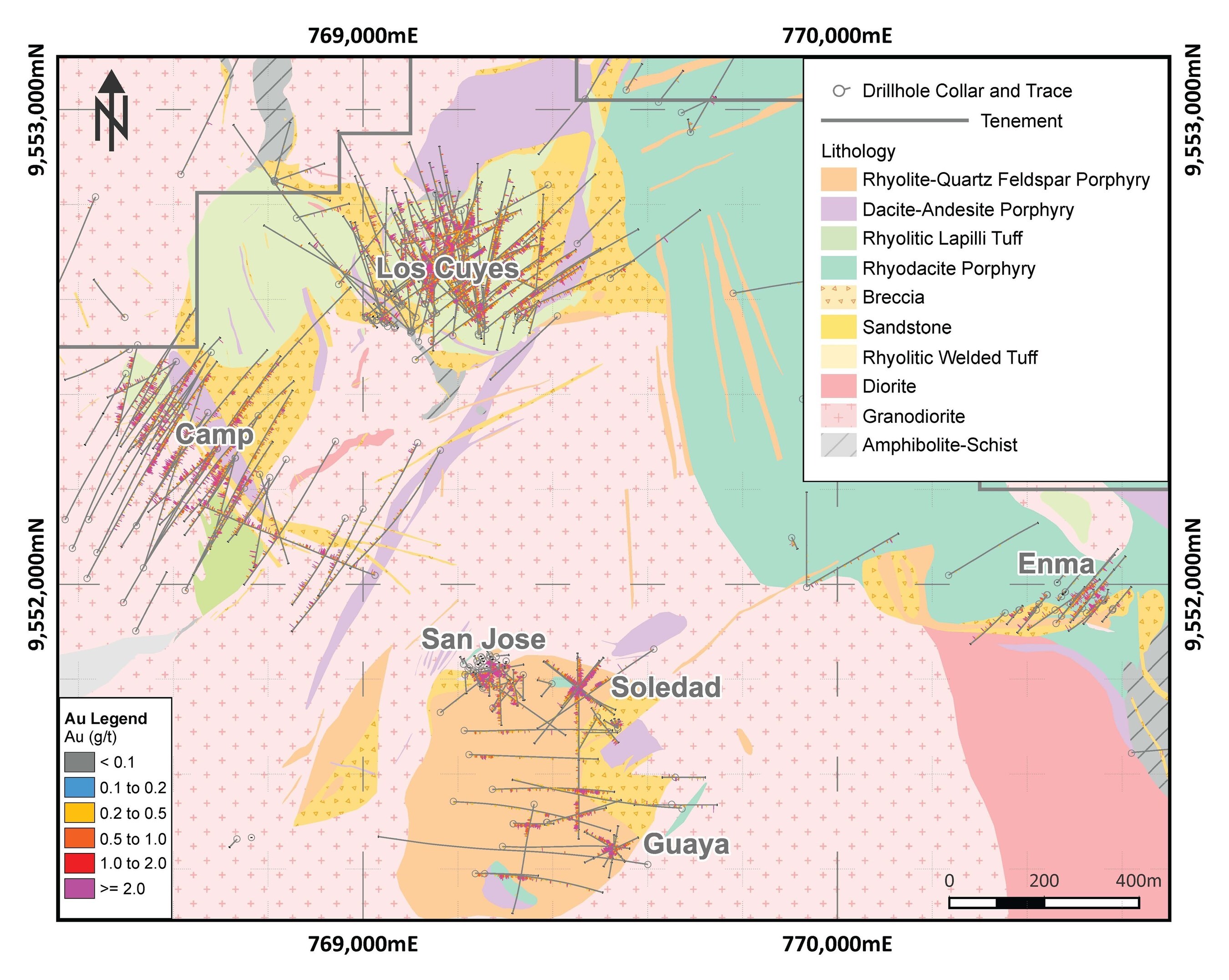 Figure 1: Condor plan view showing deposits (CNW Group/Silvercorp Metals Inc) Figure 1: Condor plan view showing deposits (CNW Group/Silvercorp Metals Inc)