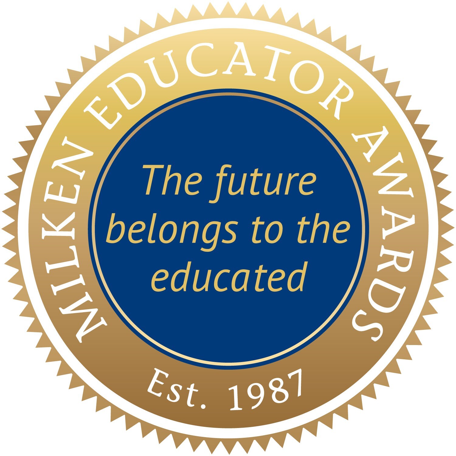 The first Milken Educator Awards were presented by the Milken Family Foundation in 1987. Created by philanthropist and education visionary Lowell Milken, the Awards provide public recognition and individual financial rewards of $25,000 to K-12 teachers, principals, and specialists from around the country who are furthering excellence in education. Learn more at MFF.org.