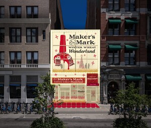 MAKER'S MARK BOURBON BRINGS THE MAGIC OF ITS KENTUCKY HOMEPLACE TO NEW YORK CITY: PREMIERING AN IMMERSIVE POP-UP FOR THE HOLIDAYS