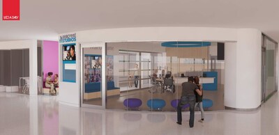 Seacrest Studio at Nicklaus Children's Hospital is expected to open in late 2025.