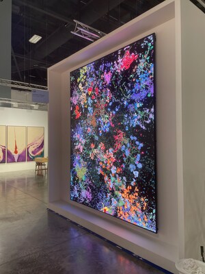 Blue Square X Debuts Vision X LED Displays Featuring Jennifer Steinkamp at Art Basel Miami Beach 2024