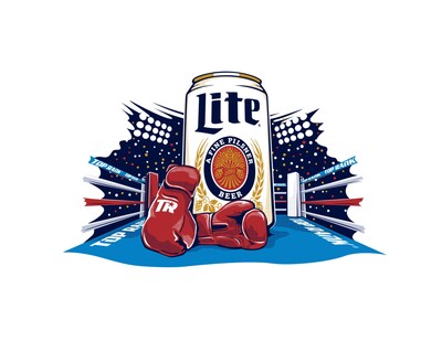 MILLER LITE ANUNCIA COLABORACIÓN CON TOP RANK, EL LÍDER DE LA INDUSTRIA DEL BOXEO (PRNewsfoto/Molson Coors Beverage Company)