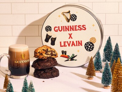 Just in time to ring in the holiday season, Guinness is teaming up with NYC’s most favorite cookie Levain Bakery to create the ultimate pairing – cookies and pints.