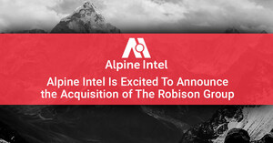 Alpine Intel Announces Acquisition of The Robison Group