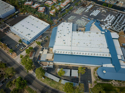 Aerial of both buildings purchased by Arc and SKB Aerial of both buildings purchased by Arc and SKB