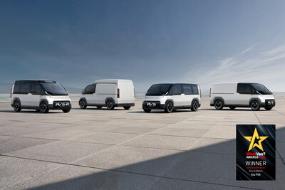 Kia Wins First UK Award for PV5 Van