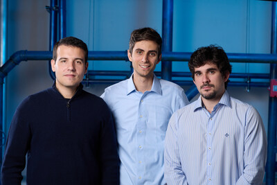 From left to right: Gabriel Lameirinhas (Co-Founder), Igor Marinelli (Founder, CEO), and Leonardo Vieira (Co-Founder)