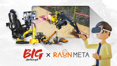 Big Pictures and RaonMeta Join Forces to Launch Metaverse Construction Machinery Training for Lerarners Worldwide