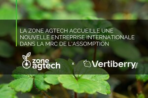 INVESTISSEMENT DANS LA ZONE AGTECH - Vertiberry : des fraises locales et savoureuses à l'année grâce à l'agriculture en environnement contrôlé!