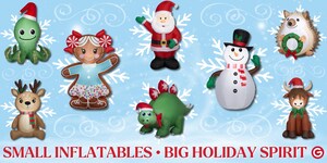 Showcase Big Holiday Spirit with Small Christmas Airblown® Inflatables