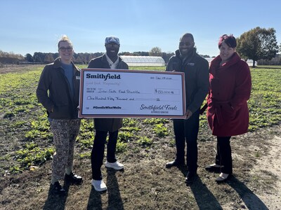 Smithfield Foods Provides 0,000 to Inter-Faith Food Shuttle Affordable Produce Program