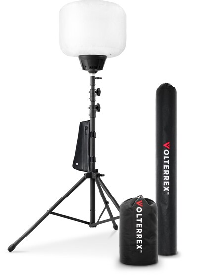 Volterrex 13,000 Lumen Battery-Powered Balloon Work Light Kit PNG