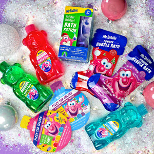 Mr. Bubble Limited-Edition Holiday Gifts &amp; Stocking Stuffers Hit Shelves Exclusively at Target and Walmart