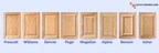 Images of each new door style