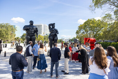 Nader Sculpture Park Officially Opens in Miami Design District During Miami Art Week