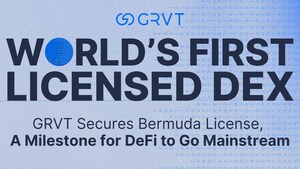 GRVT garante licença nas Bermudas, tornando-se a primeira DEX regulamentada do mundo, um marco para que o DeFi se torne popular