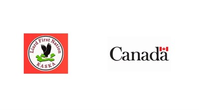 Liard First Nation and Government of Canada Logos (CNW Group/Indigenous Services Canada)