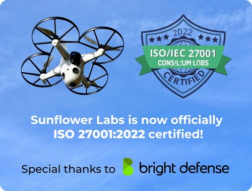 Sunflower Labs Achieves ISO 27001:2022 Certification