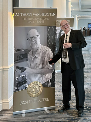 Tony Van Heugten, CTO of e-Vision Smart Optics, Inc., inducted in the 2024 Florida Inventors Hall of Fame