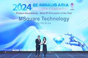 MSquare Technology ML100 Wins "Best IP of the Year" at EE Awards Asia