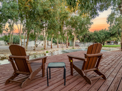 Relaxing Dock at Solana Vacation Rentals Tanque Verde