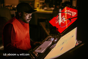 LG ELECTRONICS AND WILL.I.AM TRANSFORMS LG XBOOM'S SOUND &amp; DESIGN THROUGH "XBOOM BY WILL.I.AM"