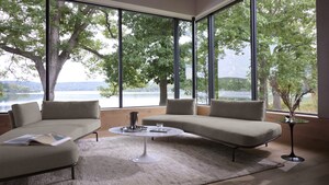 Fluid & Functional: Knoll Introduces Panoramic Sofa in North America