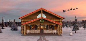 Santa's North Pole Home Gets a Modern Remodel with Holiday Magic by Revive Real Estate's Design Team