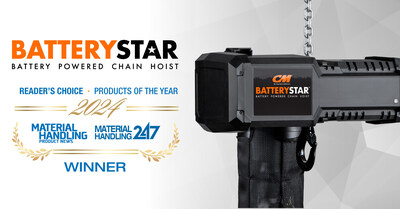 BatteryStar Readers's Choice 2024 Product of the Year by Material Handling Product News