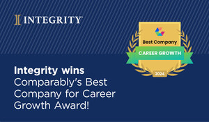 Integrity Recognized Nationally as One of the Leading Companies for Career Growth