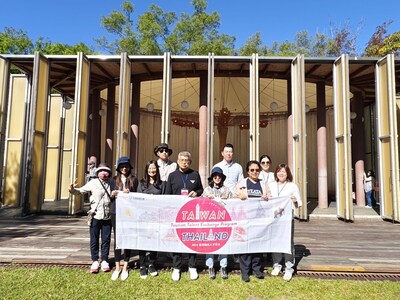 Program participants visited Nantou Paper Dome