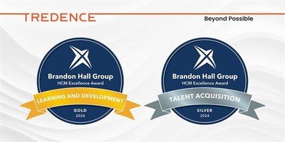 Tredence wins top honors at the 2024 Brandon Hall HCM Excellence Awards for Learning & Development and Talent Management.