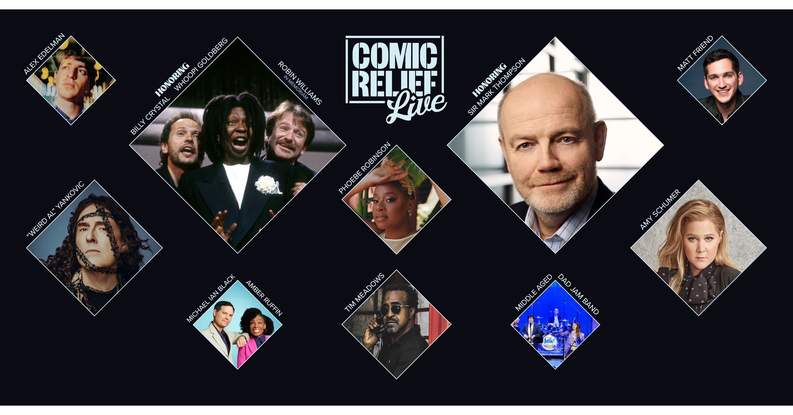 COMIC RELIEF US HOSTS “COMIC RELIEF LIVE,” A STAR-STUDDED EVENING OF LAUGHTER, MUSIC AND ENTERTAINMENT FOR GOOD